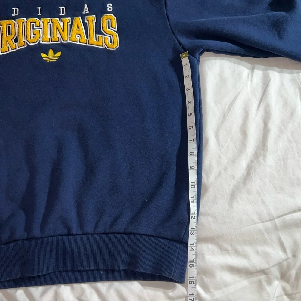 Vintage  Adidas Originals Blue Sweater - Picture 8 of 11